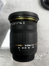 SIGMA DC 18-50mm f/2.8 EX