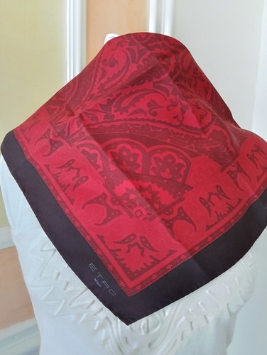 Etro foulard seta collo - da,