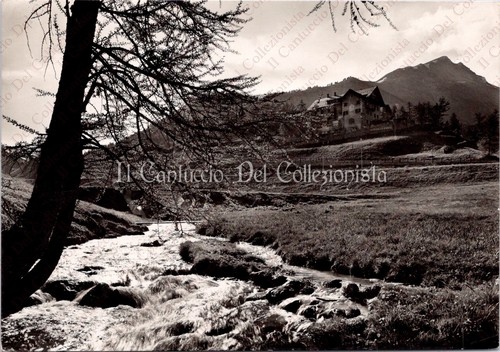 1957 claviere torino cartolina - 1957,