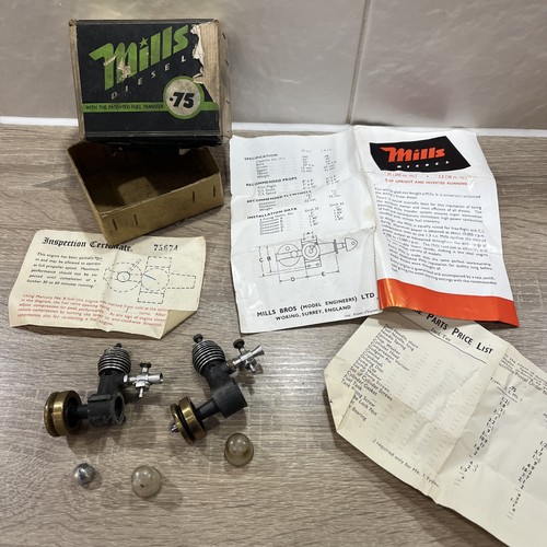 Motori diesel vintage mills - motori,