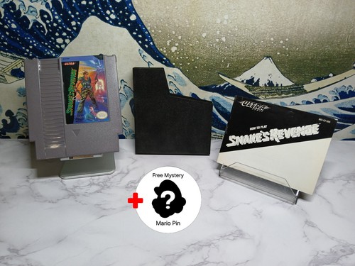 Nes snake revenge 1990 - nes, revenge,