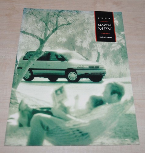 Brochure depliant mazda mpv - mazda,