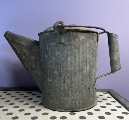 Annaffiatoio vintage metallo