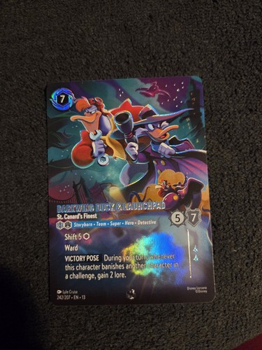 Disney lorcana darkwing duck - lorcana,