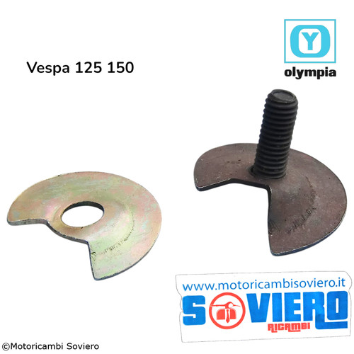 Coppia alette eliche fissaggio - alette,