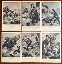 N.6 CARTOLINE MILITARI "GLORIE