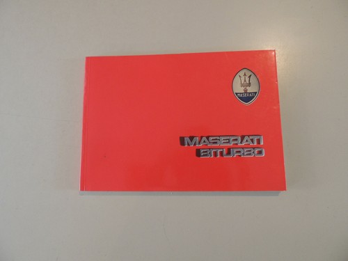 Maserati biturbo conduite - biturbo, et