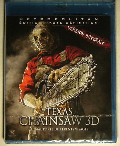 Texas chainsaw blu - chainsaw, blu-ray