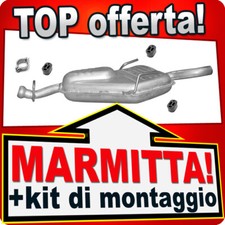 Silenziatore Posteriore per