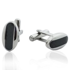 18x10mm Polished Steel Carbon