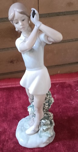 Statuina giocatrice golf - statuina,