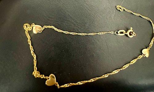 Bracciale catena cavo - , italia