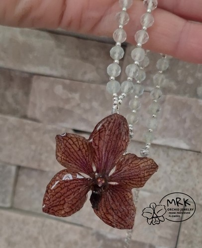 Collana orchidea vanda con - vanda,