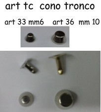 200 borchie  tronco cono art