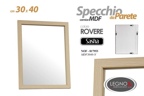 Specchio parete cornice - parete,