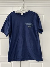 Shirt uomo blu nero oro - blu,