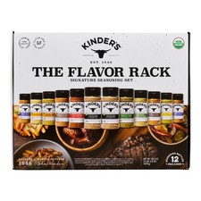 Kinders Organic The Flavor Rack Set di condimenti, 12 pezzi, 38,8 once
