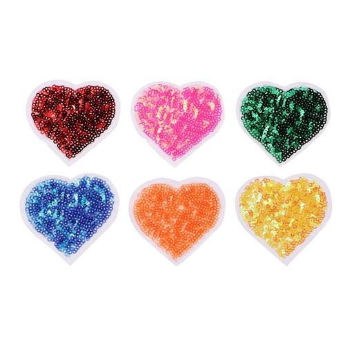 6pz applique ricamate forma - 6pz,