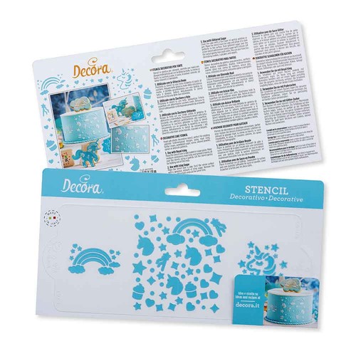 Stencil per torte - , unicorno