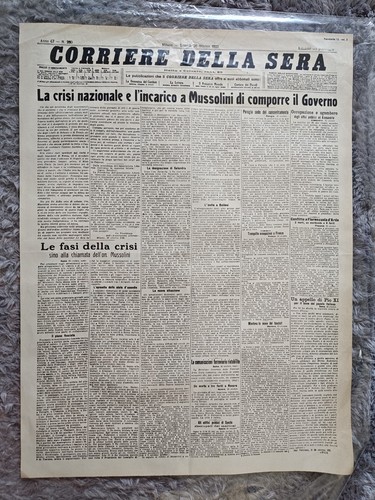 Giornale corriere della sera - giornale,
