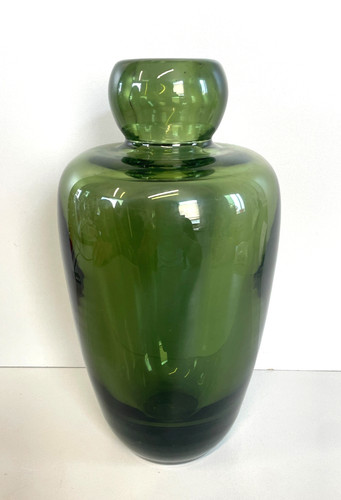 Antico vaso bottiglia vetro - vaso,