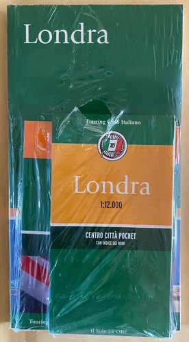 Londra cartina libro touring - cartina, e