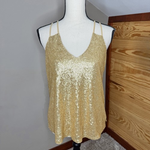 Canotta guess gold sequin - gold,