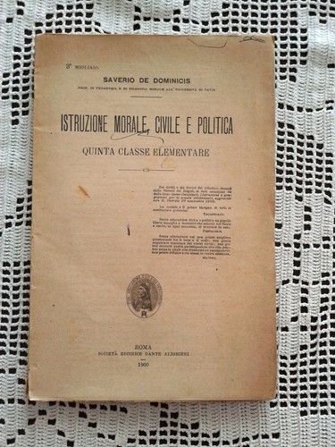 Istruzione morale civile e - istruzione,