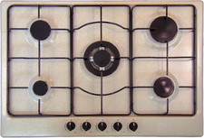 Piano Cottura STAR75 a Gas Incasso 5 Fuochi 75 Cm - Avena