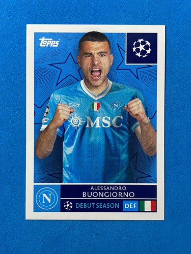Sticker topps champions - champions, league