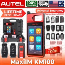 2025 Autel MaxiIM KM100 Key FOB PROGRAMMING Key Generation IMMObilizer 60sFaster
