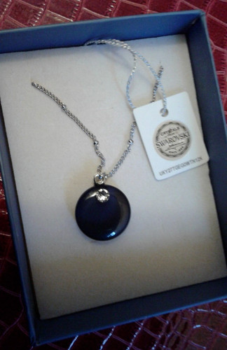 Collana con ciondolo cristallo - ciondolo,
