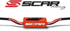 SCAR O² MANUBRIO 28,6mm PIEGA ALTA ARANCIONE MOTO CROSS ENDURO MX SX