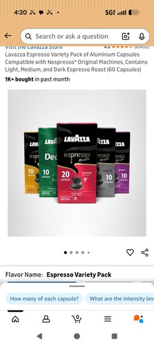 Capsule espresso lavazza - capsule,