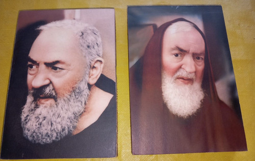 Coppia icone san padre pio - padre,