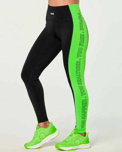 Zumba creatives unite leggings - zumba,