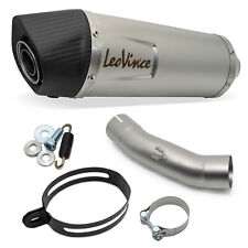 Silenziatore posteriore LeoVince SLIP-ON SBK LV ONE EVO acciaio inox carbon