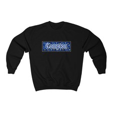 Felpa girocollo Compton Blue