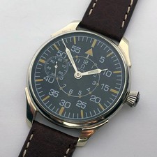 Grande orologio da polso svizzero meccanico uomo matrimonio militare OMEGA piloti aviatori WW2