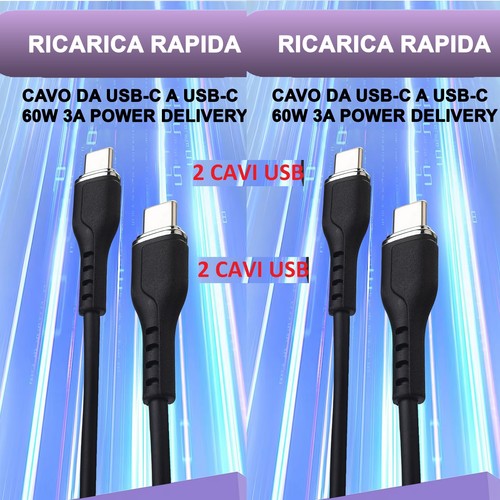 Cavi usb 60w 3a - cavi,