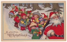 BABBO NATALE SAN NICOLA   SANTA CLAUS  BAMBINI GIOCATTOLI  NOEL