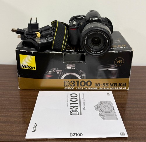 Fotocamera nikon d3100 55 - fotocamera, 18-55