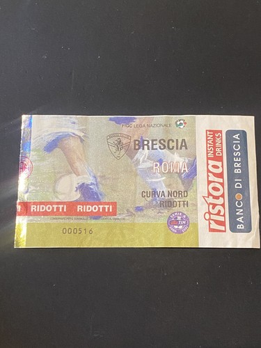 Brescia roma 2000 - brescia-roma, 2000/01