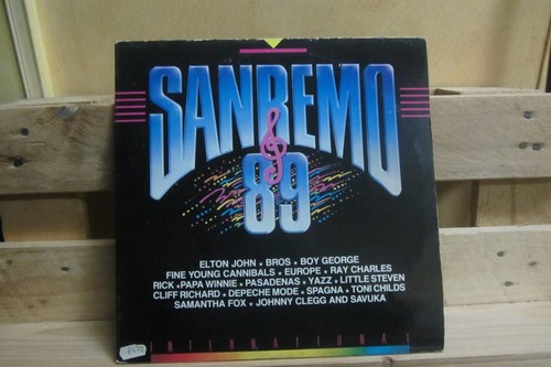 Sanremo international 89 - lp,