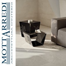 TAVOLINO POUFF PORTARIVISTE IN