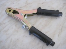 PINZA BATTERIA 400A ZECA 926N - Nera Ganasce in Ottone