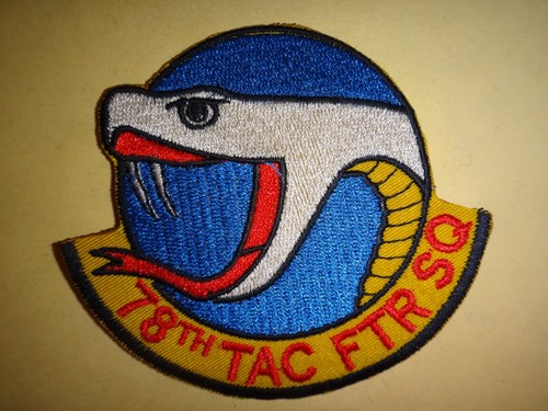 Patch usaf squadrone da - 78°,