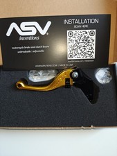 ASV F3 Short Gold Clutch Lever