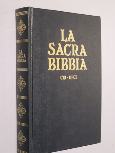 Sacra bibbia cei ueci - cei, aa.vv