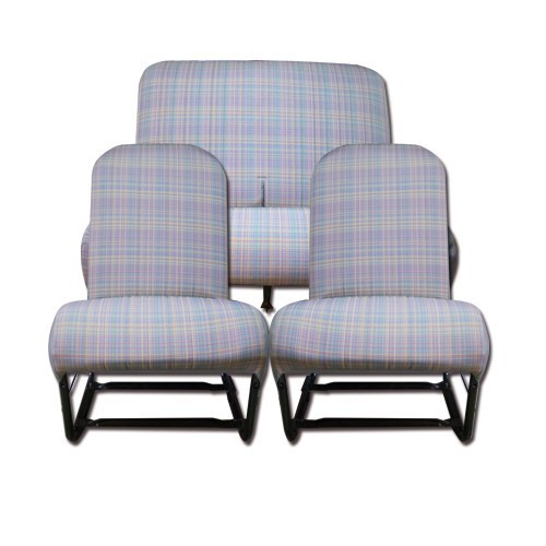 Set fodere sedili - set, scozzese